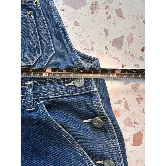 Calvin Klein Denim Overalls Size L Vintage 90s Y2K Utility Workwear - Picture 14 of 15